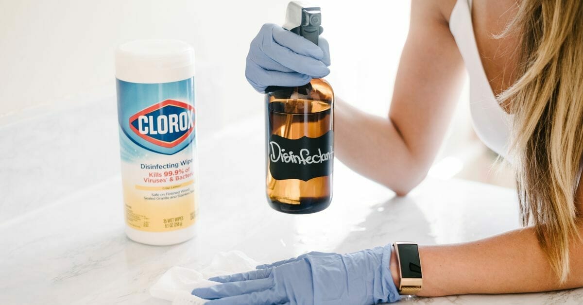 How to properly disinfect your home