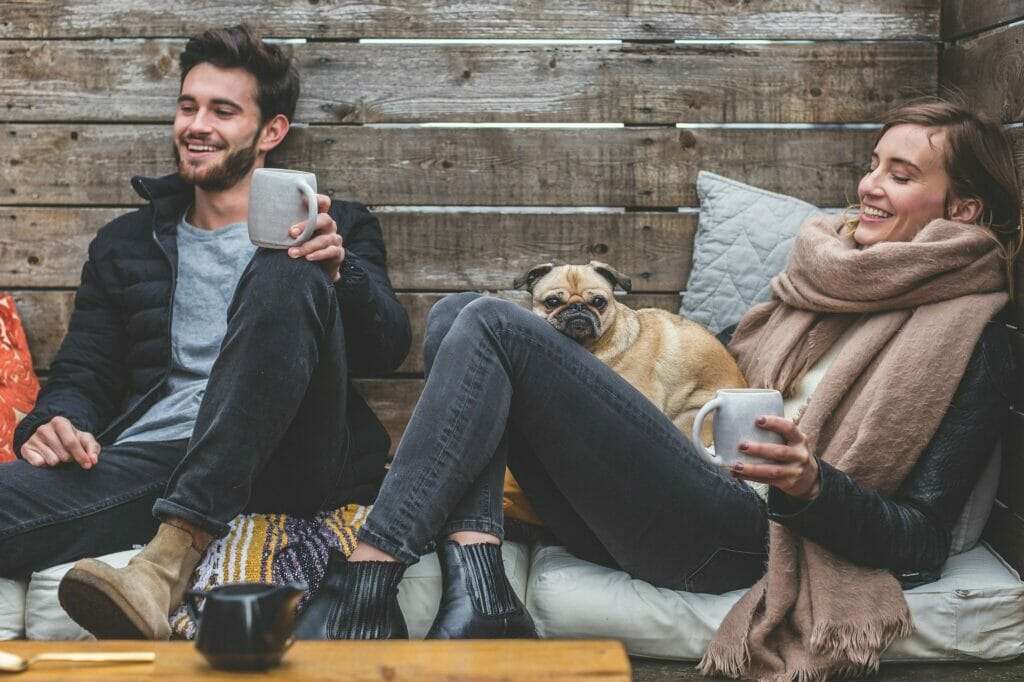 Cozy Couple - hard to remove stains
