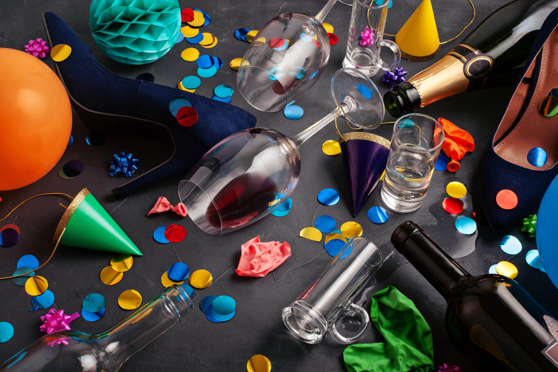 Hire a Post Party Cleaning Service to clean the mess after Christmas and new years