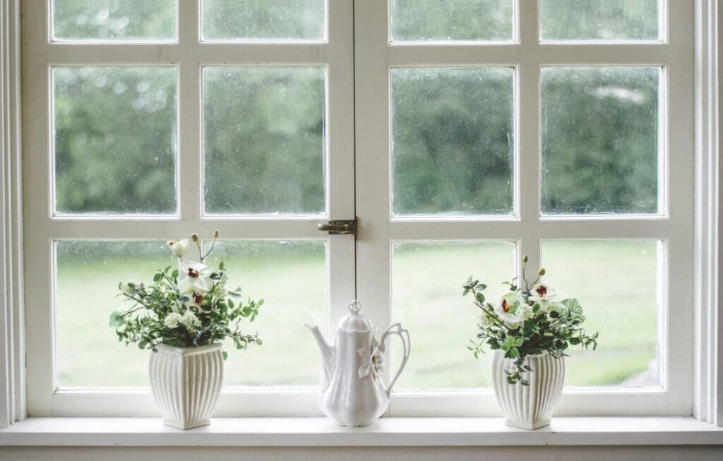 Cleaning window tracks will make your rooms brighter